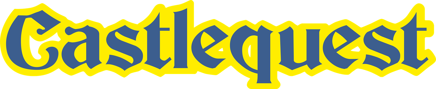 Castlequest logo for NES